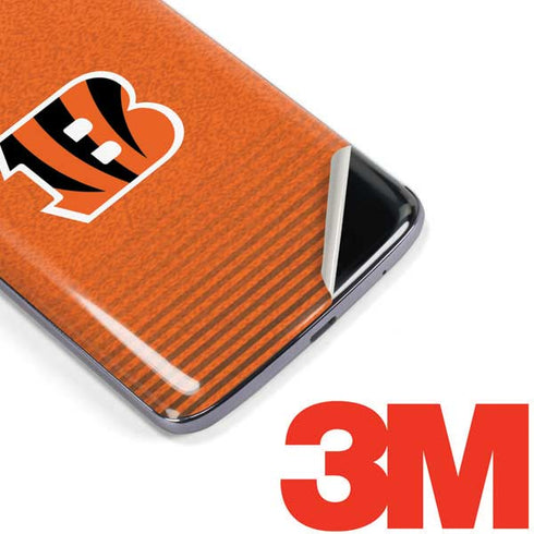 NFL Cincinnati Bengals Breakaway Moto E5 Plus Skin