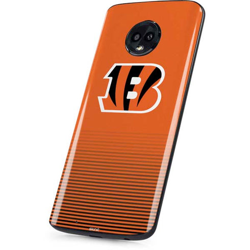 NFL Cincinnati Bengals Breakaway Moto G6 Skin