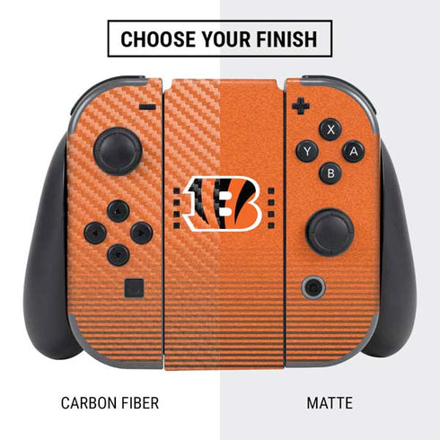 NFL Cincinnati Bengals Breakaway Nintendo Switch Bundle Skin