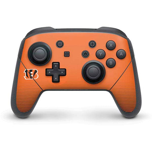NFL Cincinnati Bengals Breakaway Nintendo Switch Pro Controller Skin