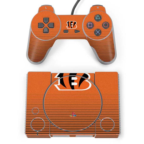 NFL Cincinnati Bengals Breakaway PlayStation Classic Bundle Skin