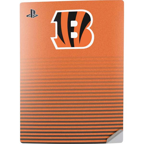 NFL Cincinnati Bengals Breakaway PS5 Digital Edition Console Skin