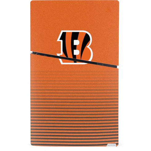 NFL Cincinnati Bengals Breakaway PS5 Slim Digital Edition Bundle Skin
