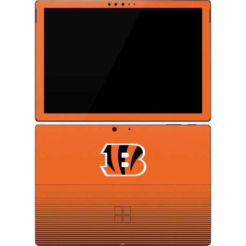 NFL Cincinnati Bengals Breakaway Surface Pro 7 Skin