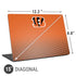 NFL Cincinnati Bengals Breakaway Universal Laptop 15in (12.2 x 8.8in) Skin