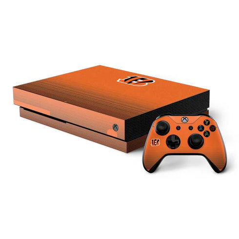 NFL Cincinnati Bengals Breakaway Xbox One X Bundle Skin