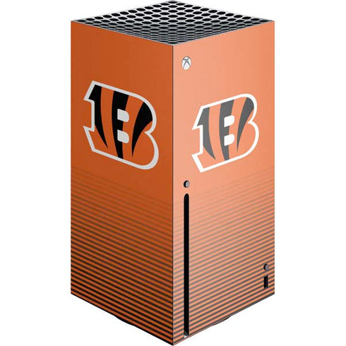 NFL Cincinnati Bengals Breakaway Xbox Series X Console Skin