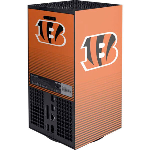 NFL Cincinnati Bengals Breakaway Xbox Series X Console Skin
