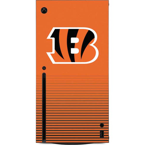NFL Cincinnati Bengals Breakaway Xbox Series X Console Skin