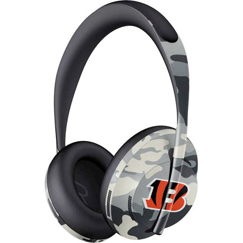 NFL Cincinnati Bengals Camo Bose Noise Cancelling Headphones 700 Skin