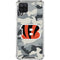 NFL Cincinnati Bengals Camo Galaxy A12 Clear Case
