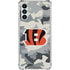 NFL Cincinnati Bengals Camo Galaxy A13 5G Clear Case