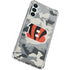 NFL Cincinnati Bengals Camo Galaxy A13 5G Clear Case