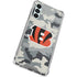 NFL Cincinnati Bengals Camo Galaxy A15 5G Clear Case