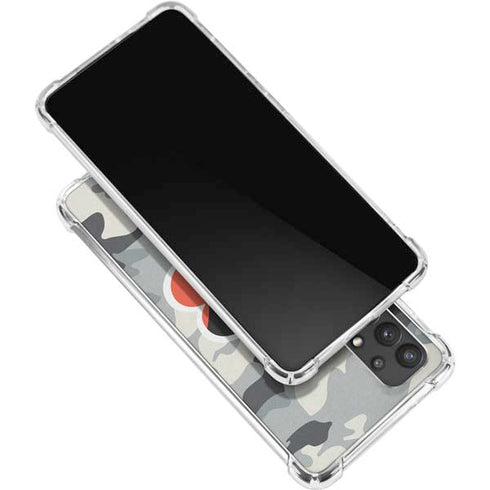 NFL Cincinnati Bengals Camo Galaxy A32 5G Clear Case
