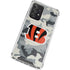 NFL Cincinnati Bengals Camo Galaxy A52 5G Clear Case