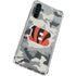 NFL Cincinnati Bengals Camo Galaxy A54 5G Clear Case