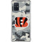 NFL Cincinnati Bengals Camo Galaxy A71 5G Clear Case