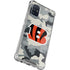 NFL Cincinnati Bengals Camo Galaxy A71 5G Clear Case