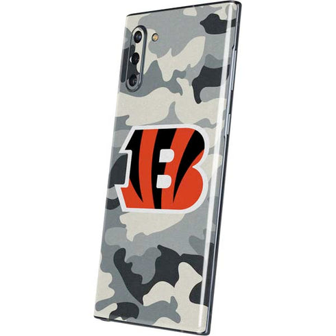 NFL Cincinnati Bengals Camo Galaxy Note 10 Skin