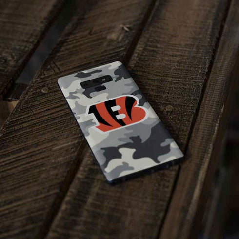 NFL Cincinnati Bengals Camo Galaxy Note 9 Skin