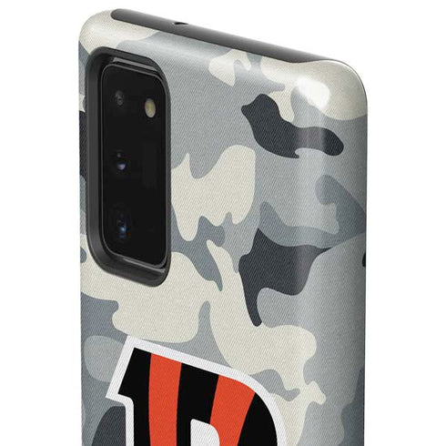 NFL Cincinnati Bengals Camo Galaxy Note20 5G Pro Case