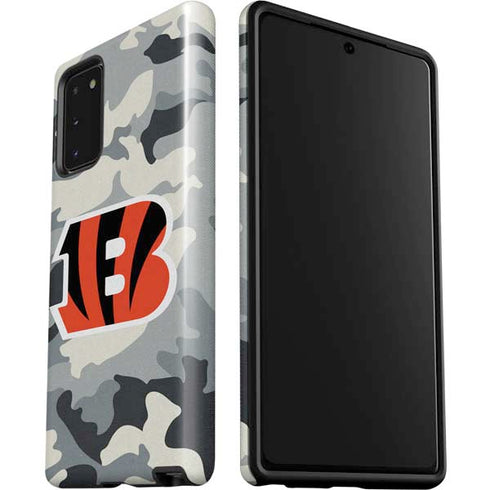 NFL Cincinnati Bengals Camo Galaxy Note20 5G Pro Case