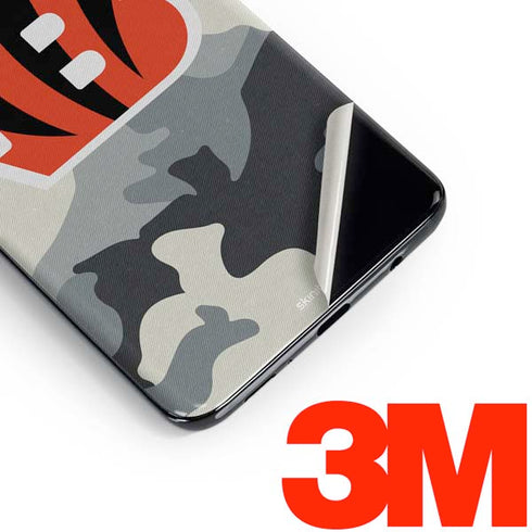NFL Cincinnati Bengals Camo Galaxy S10 Plus Skin