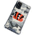 NFL Cincinnati Bengals Camo Galaxy S20 FE Clear Case