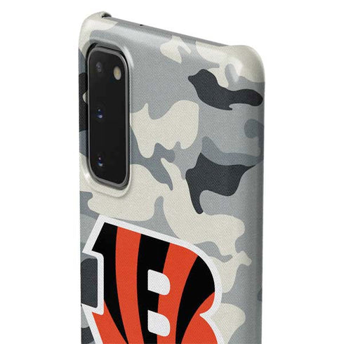 NFL Cincinnati Bengals Camo Galaxy S20 Lite Case