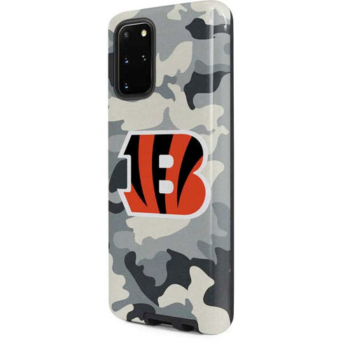 NFL Cincinnati Bengals Camo Galaxy S20 Plus Pro Case