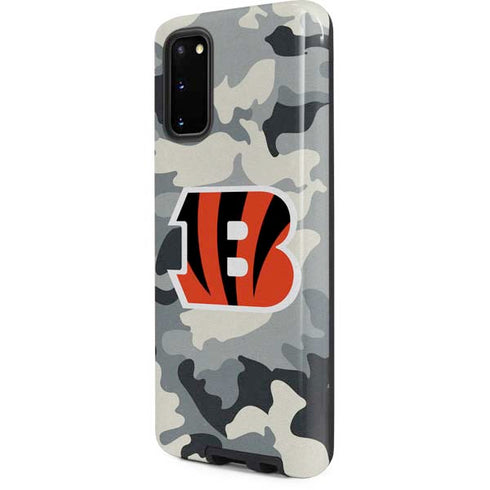 NFL Cincinnati Bengals Camo Galaxy S20 Pro Case