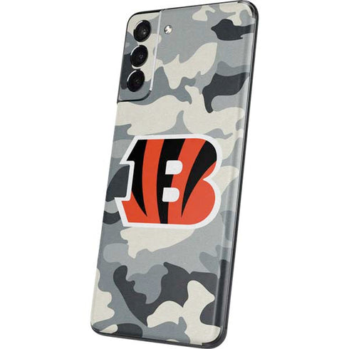 NFL Cincinnati Bengals Camo Galaxy S21 5G Skin