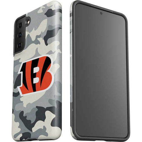 NFL Cincinnati Bengals Camo Galaxy S21 Plus 5G Pro Case