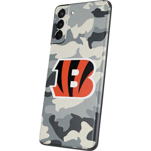 NFL Cincinnati Bengals Camo Galaxy S21 Plus 5G Skin