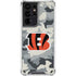 NFL Cincinnati Bengals Camo Galaxy S21 Ultra 5G Clear Case