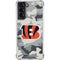 NFL Cincinnati Bengals Camo Galaxy S22 Clear Case