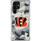 NFL Cincinnati Bengals Camo Galaxy S22 Ultra Clear Case