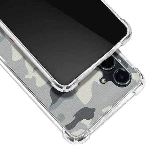 NFL Cincinnati Bengals Camo Galaxy S23 FE Clear Case