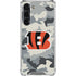 NFL Cincinnati Bengals Camo Galaxy S23 Plus Clear Case