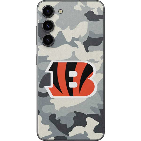 NFL Cincinnati Bengals Camo Galaxy S23 Plus Skin