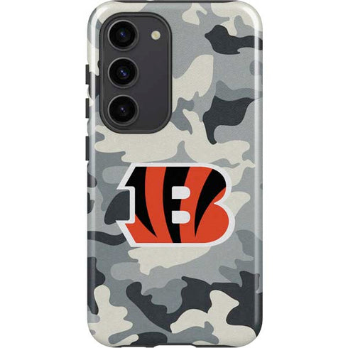 NFL Cincinnati Bengals Camo Galaxy S23 Pro Case