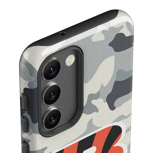 NFL Cincinnati Bengals Camo Galaxy S23 Pro Case