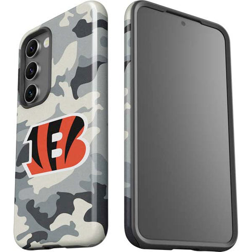 NFL Cincinnati Bengals Camo Galaxy S23 Pro Case