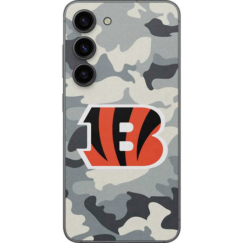 NFL Cincinnati Bengals Camo Galaxy S23 Skin