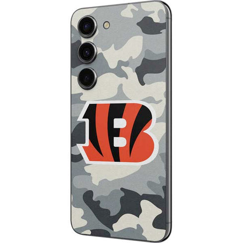NFL Cincinnati Bengals Camo Galaxy S23 Skin