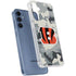 NFL Cincinnati Bengals Camo Galaxy S24 Clear Case