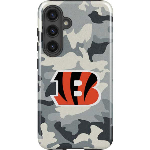 NFL Cincinnati Bengals Camo Galaxy S24 Plus Impact Case