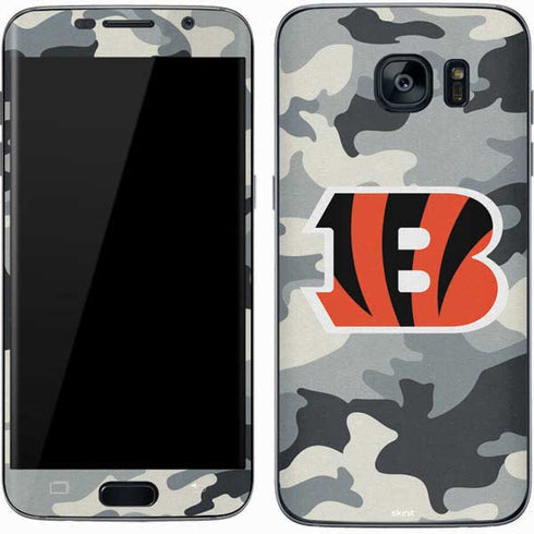 NFL Cincinnati Bengals Camo Galaxy S7 Skin