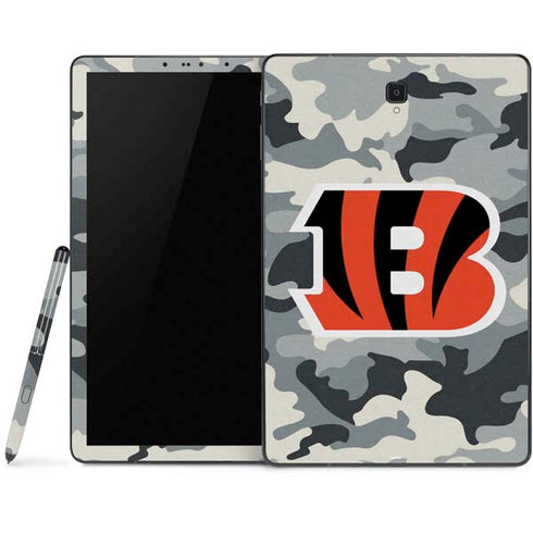 NFL Cincinnati Bengals Camo Samsung Galaxy Tab Skin